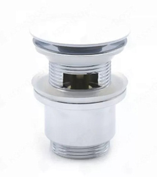 Донный клапан для раковины с переливом латуньTHERMOFIX DB-4W